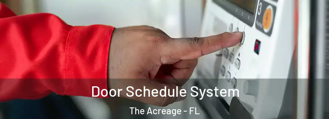  Door Schedule System The Acreage - FL