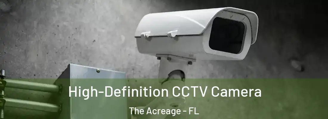  High-Definition CCTV Camera The Acreage - FL