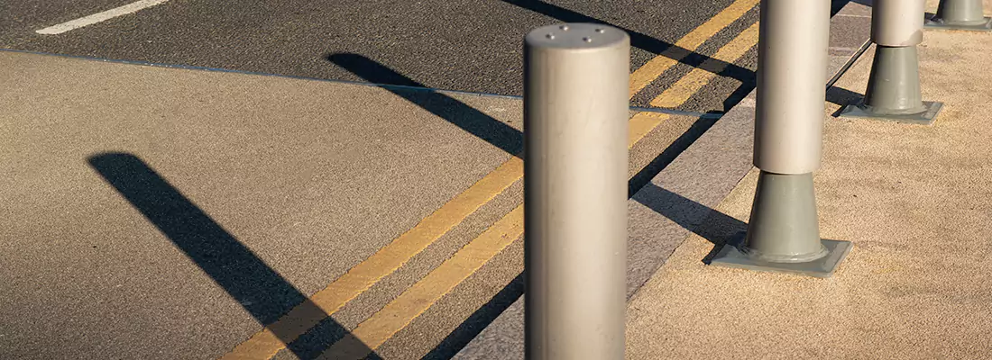 Custom Retractable Barrier Column Installations in The Acreage, FL