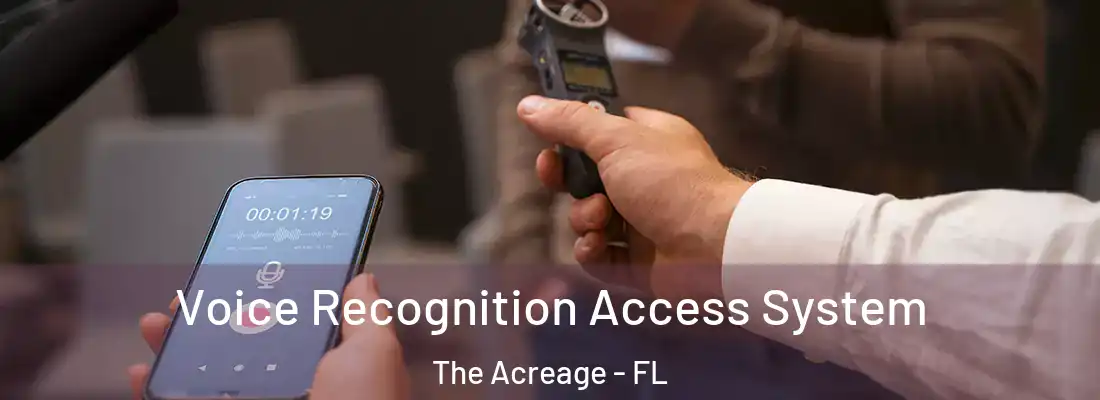  Voice Recognition Access System The Acreage - FL